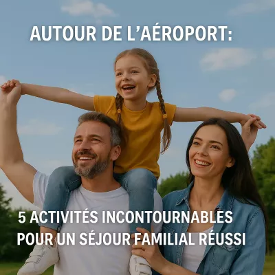 Autour de l’aéroport : 5 activités incontournables pour un séjour familial réussi