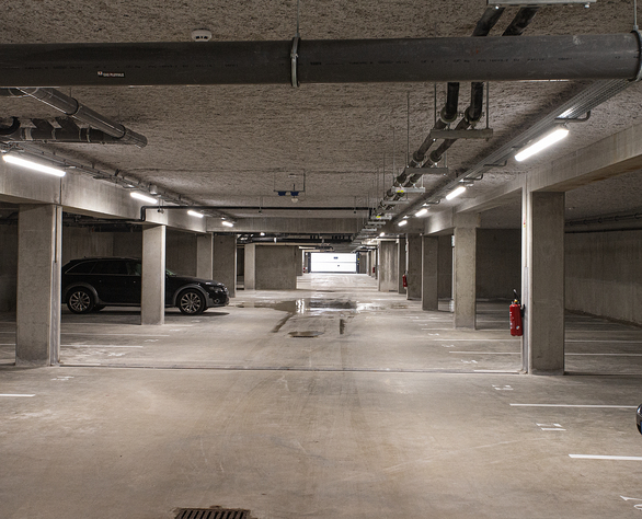 parking sécurisé et souterrain de l’OSKO Hôtel à Toulouse-Blagnac